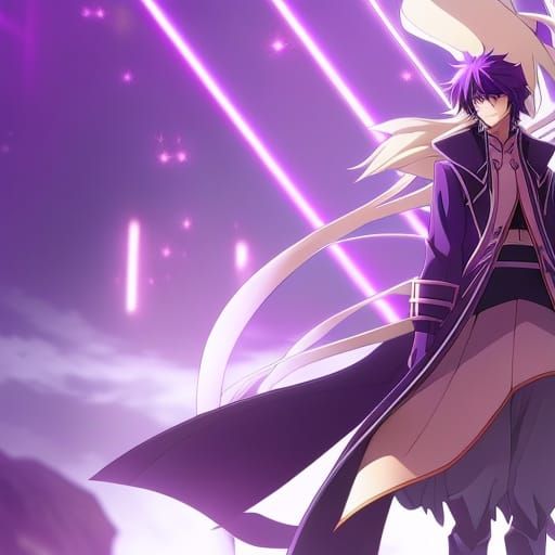 Anime Anti-Hero with Ghost in Biopunk Style