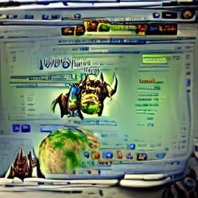 AI Image Generated From Empty Prompt