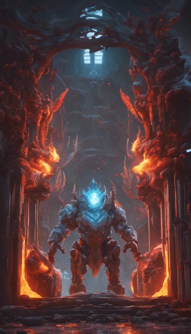 Realistic Valorant Agent Brimstone in Detailed Matte Paintin...