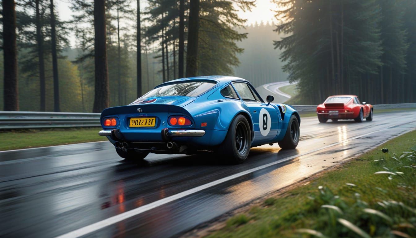 1970s Sports Car Race at Spa-Francorchamps