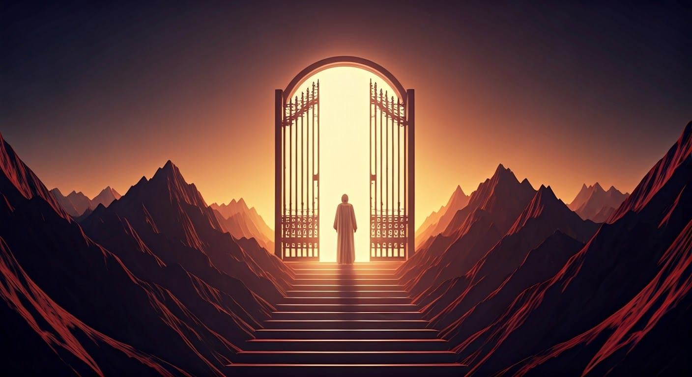 Ethereal Threshold: Divine Comedy Meets Cyberpunk in a Cinem...