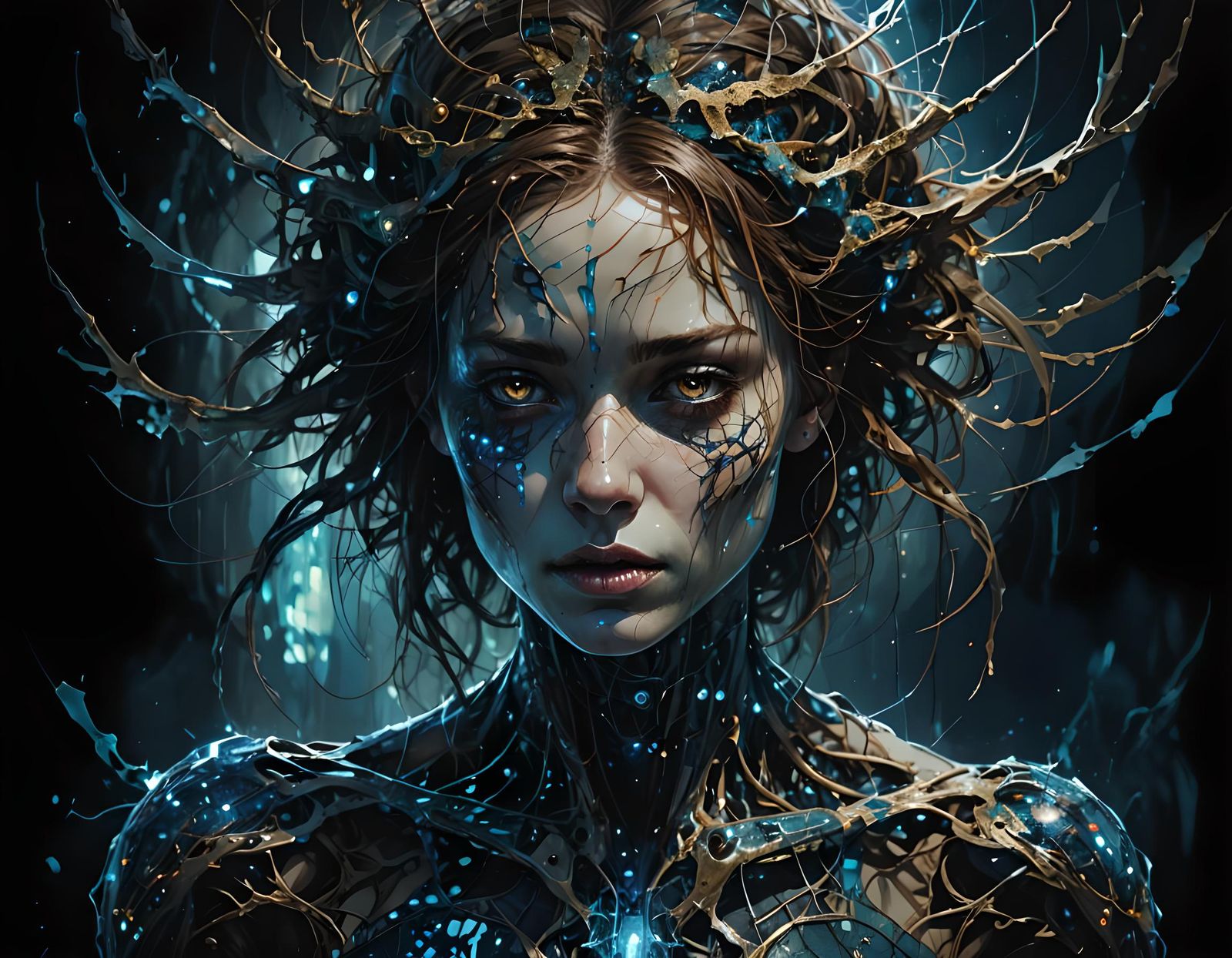 Night Creature Concept Art: Dynamic Illustration