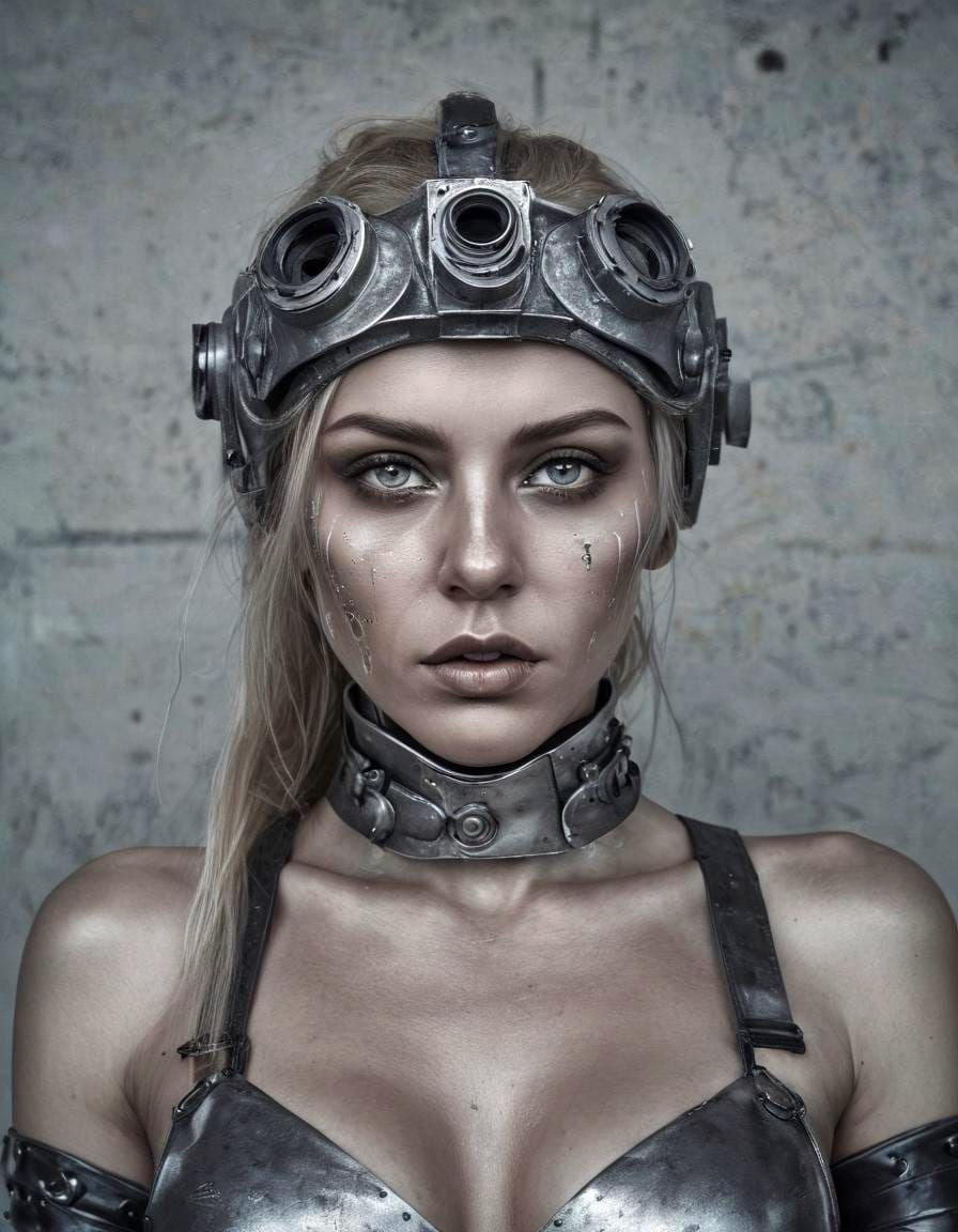 Industrial Metallic Woman: Winter is Coming