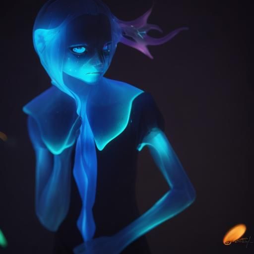 Bioluminescent Creatures in Natural Light Photography