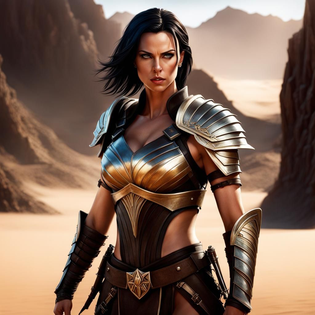 Female desert barbarian #2
