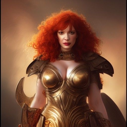 christina the Amazon warrior