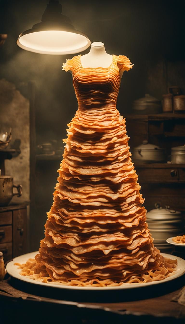 Lasagna Dress: A Culinary Cinematic Creation