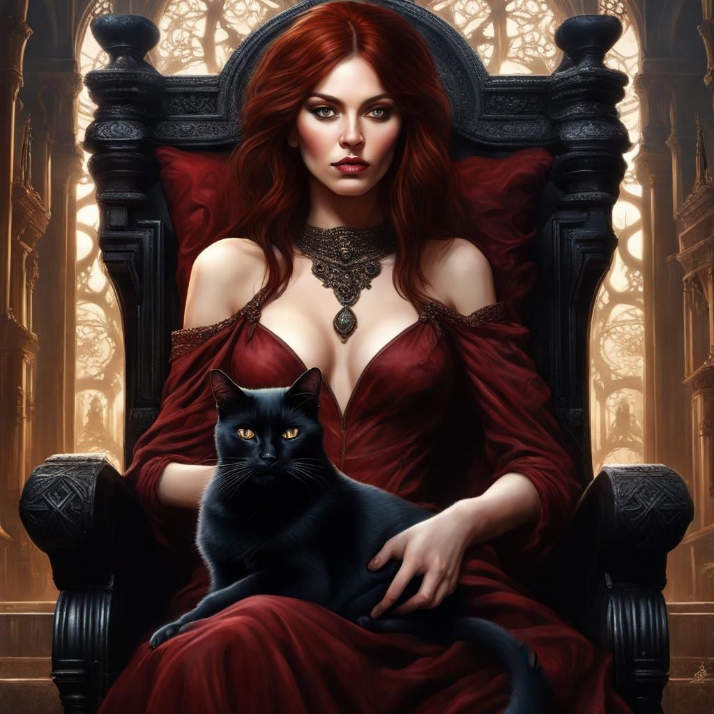 Obsidian Throne: A Fantasy Concept Art