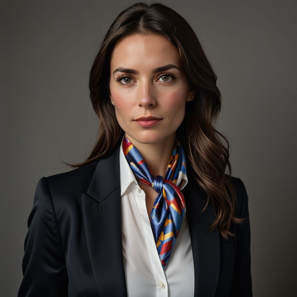 Sophisticated British Executive in Elegant Business Attire