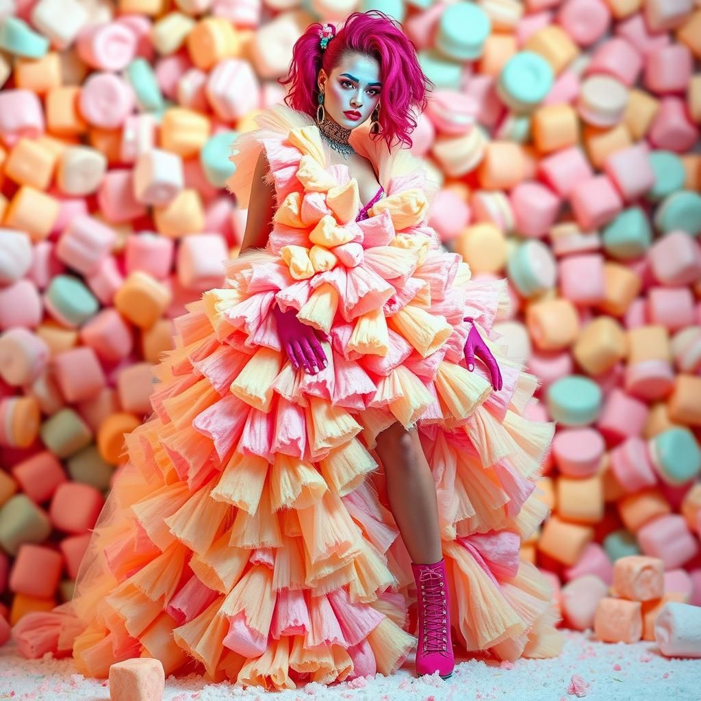 Marshmallowpunk Haute Couture Digital Masterpiece