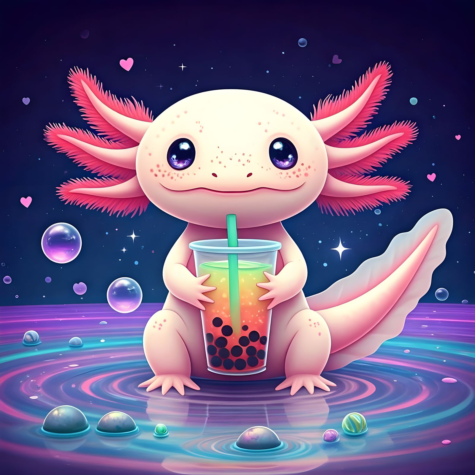 Thirsty Axolotl