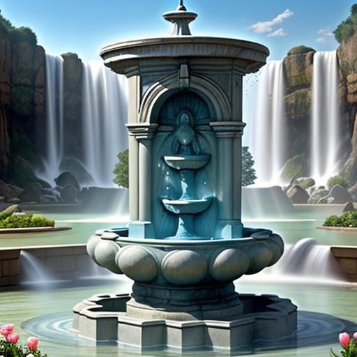 Water Fountain of the Gods
