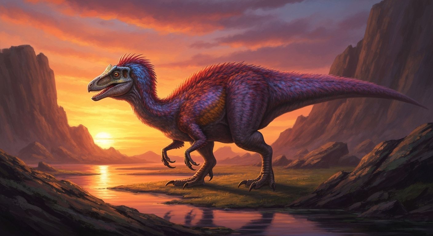 Jurassic Feathered Dinosaur
