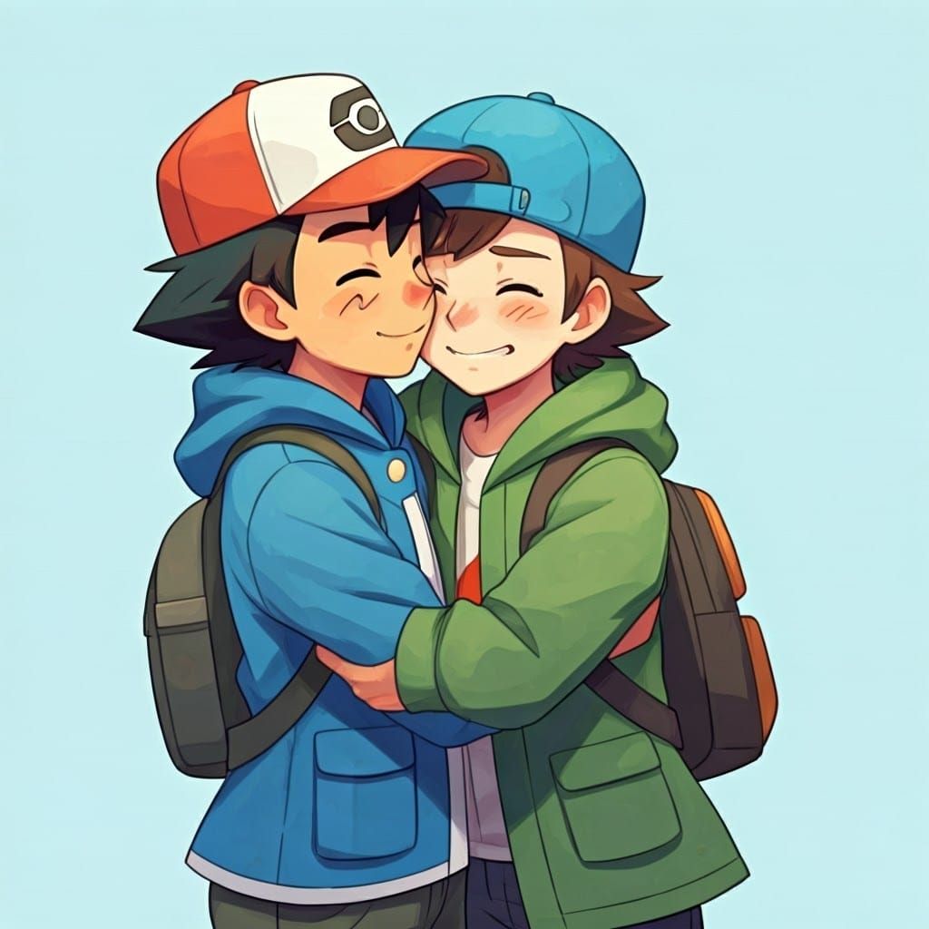 Emotional Pokémon Reunion Inspired by Loish and Sakimichan