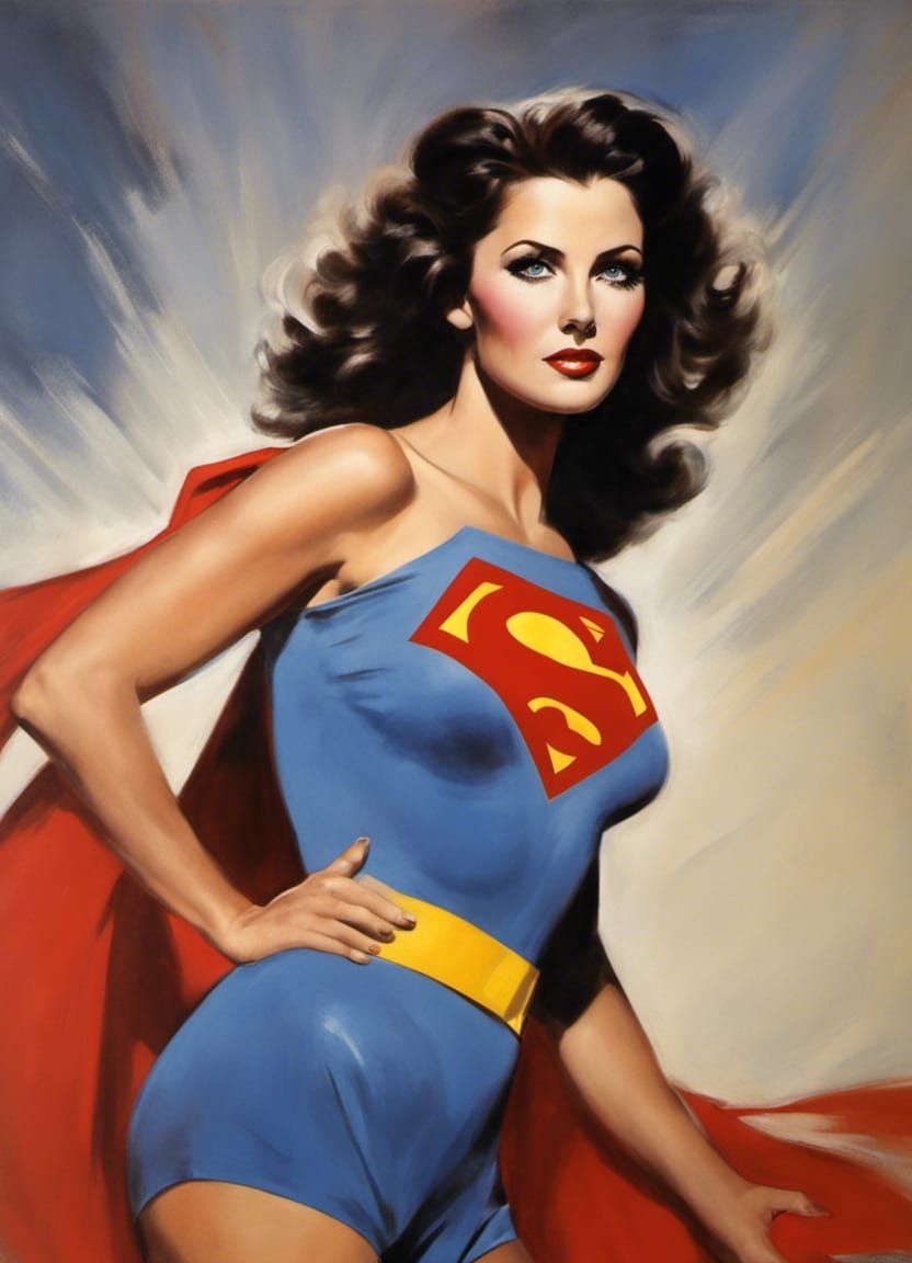 Lynda Carter as Super Girl 2 of 2
