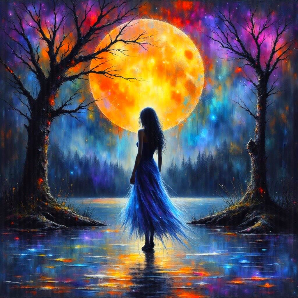 Swan Lake Princess in Midnight Luminance