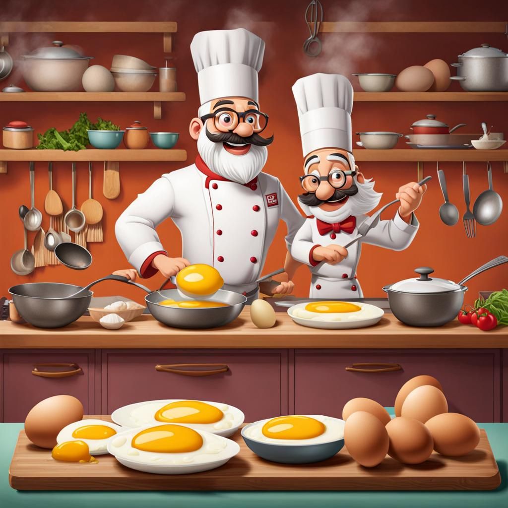 Eggs Star in a Funny Cooking Show
