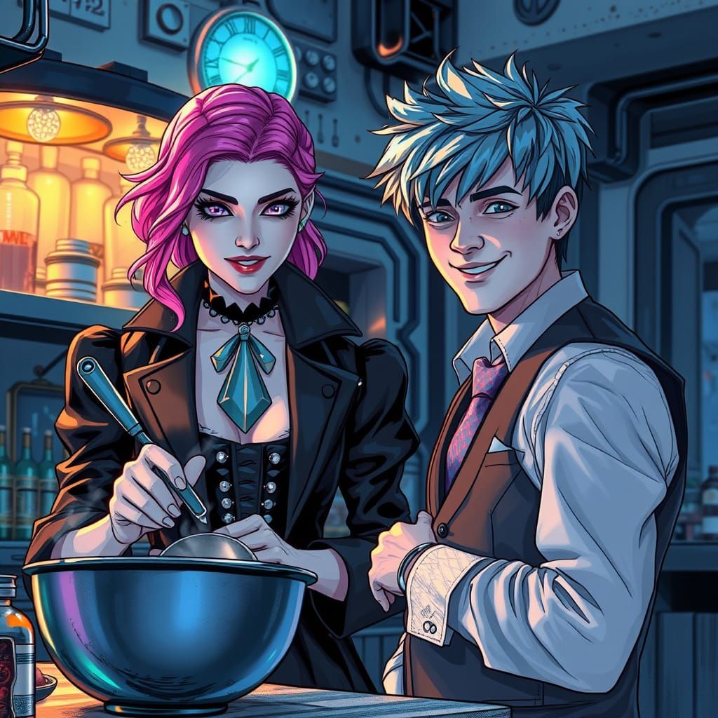 Gothic Romance in Black and White