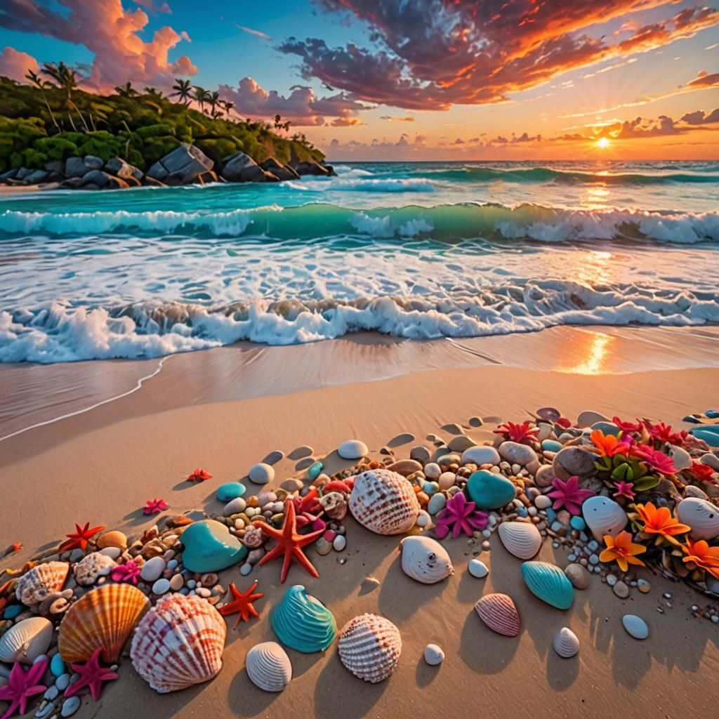 Stunning Beach Sunset