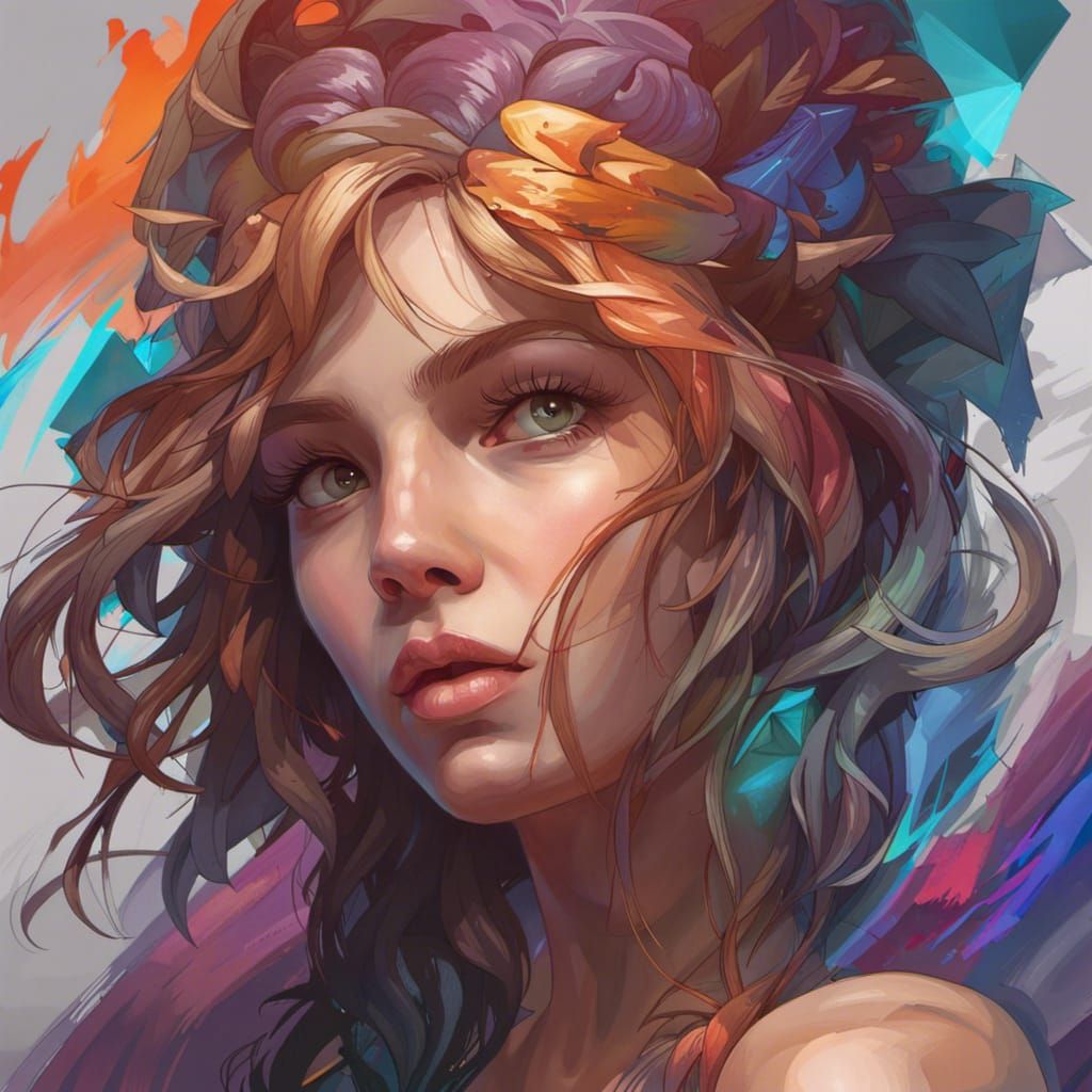 Hyperdetailed Portrait with Dynamic Lighting