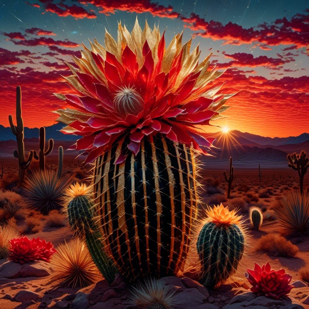 Sunset Cactus