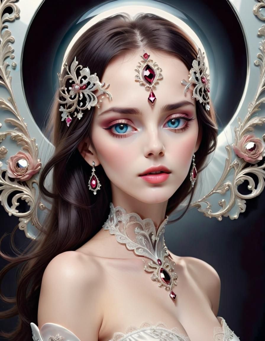 Elegant Fashion: Magnetic Vision of Emotional Elegance