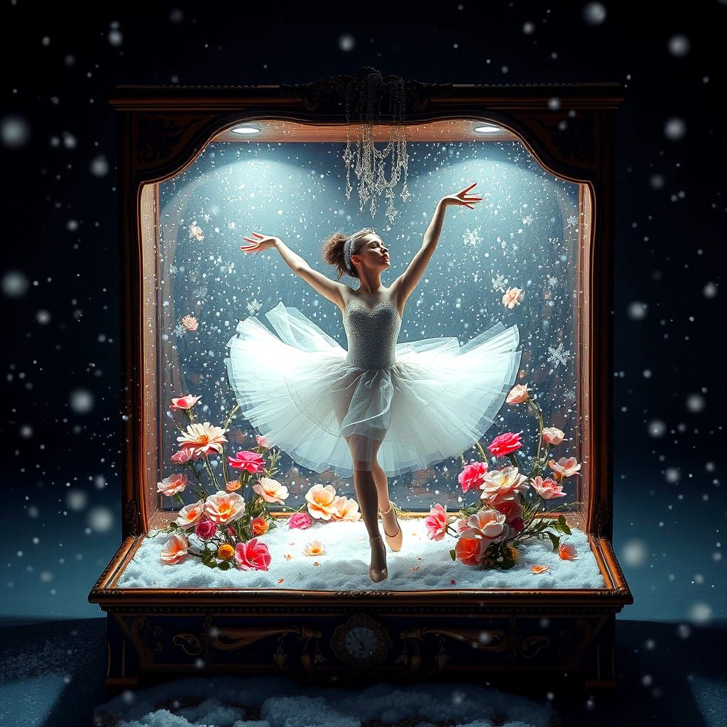 Ballerina display case