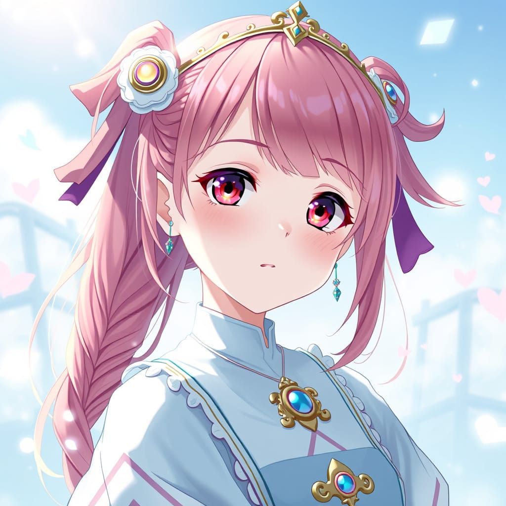 Hyper Realistic Japanese Princess in Kawaii Style