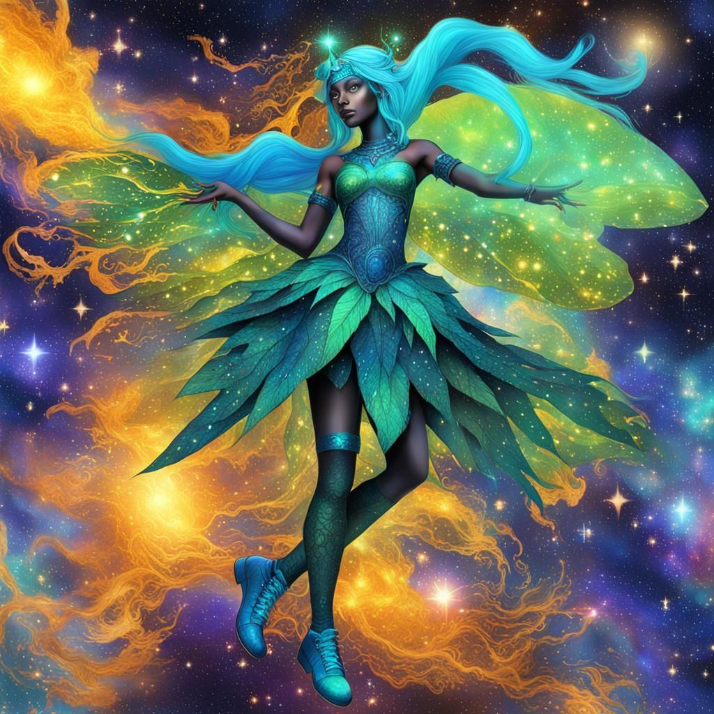 Cosmic Ebony Fairy of Chance