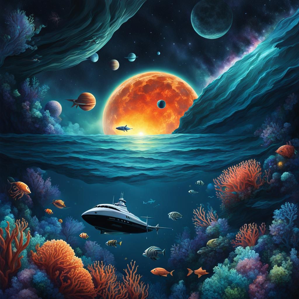 Deep Sea and Space Novel Cover