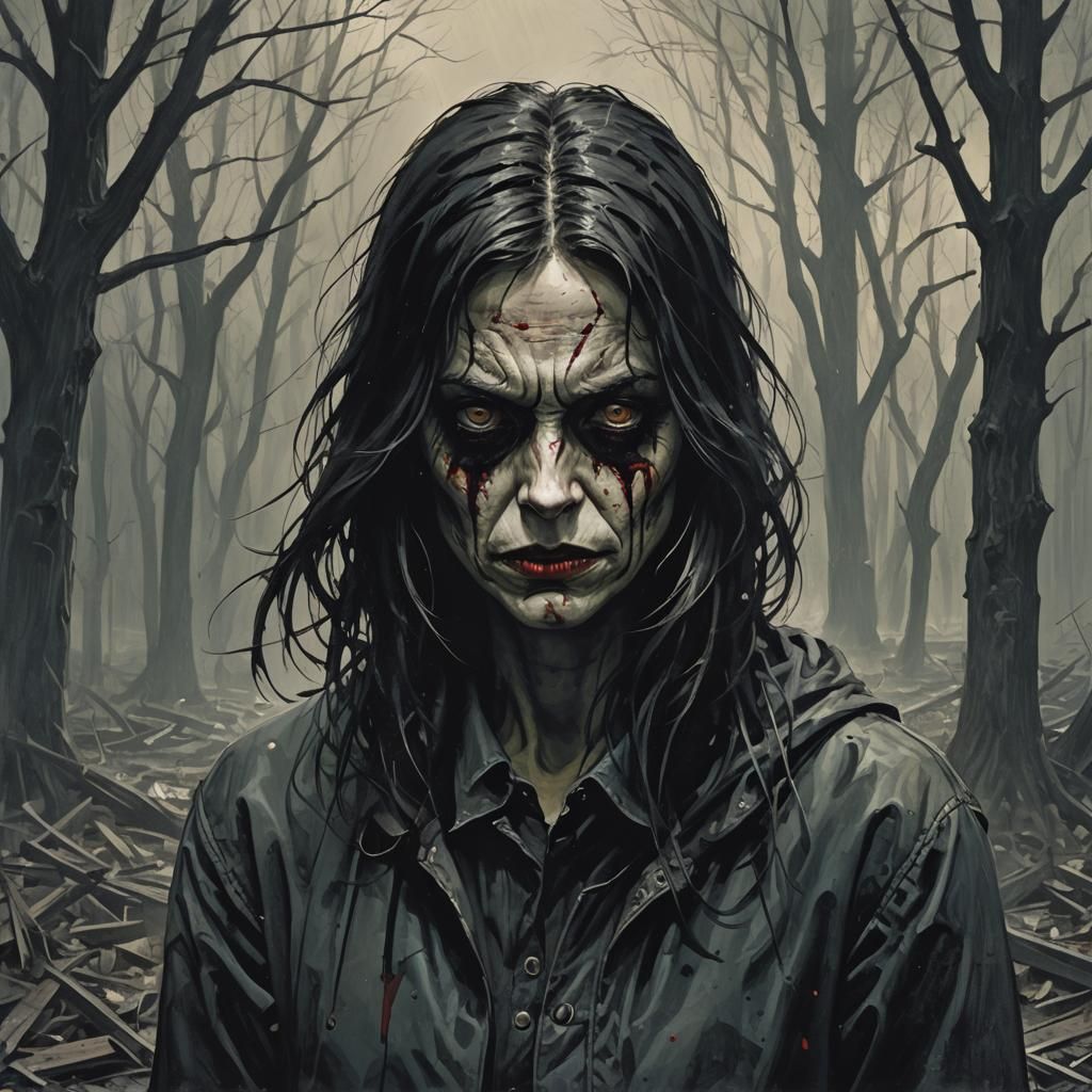 Sinister Depression: A Dark Artistic Interpretation