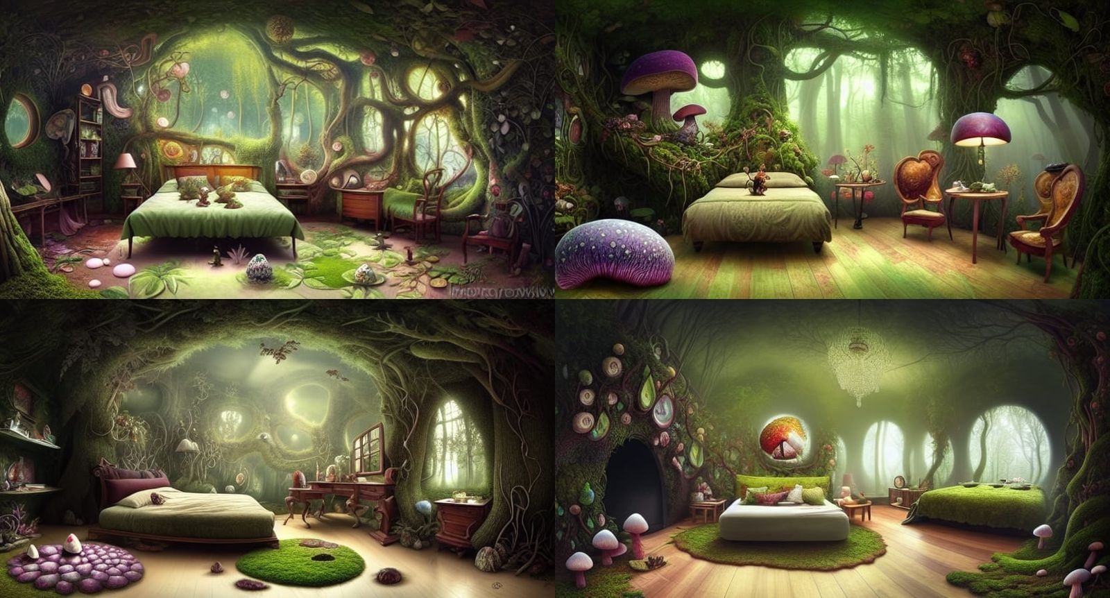 Forest rooms