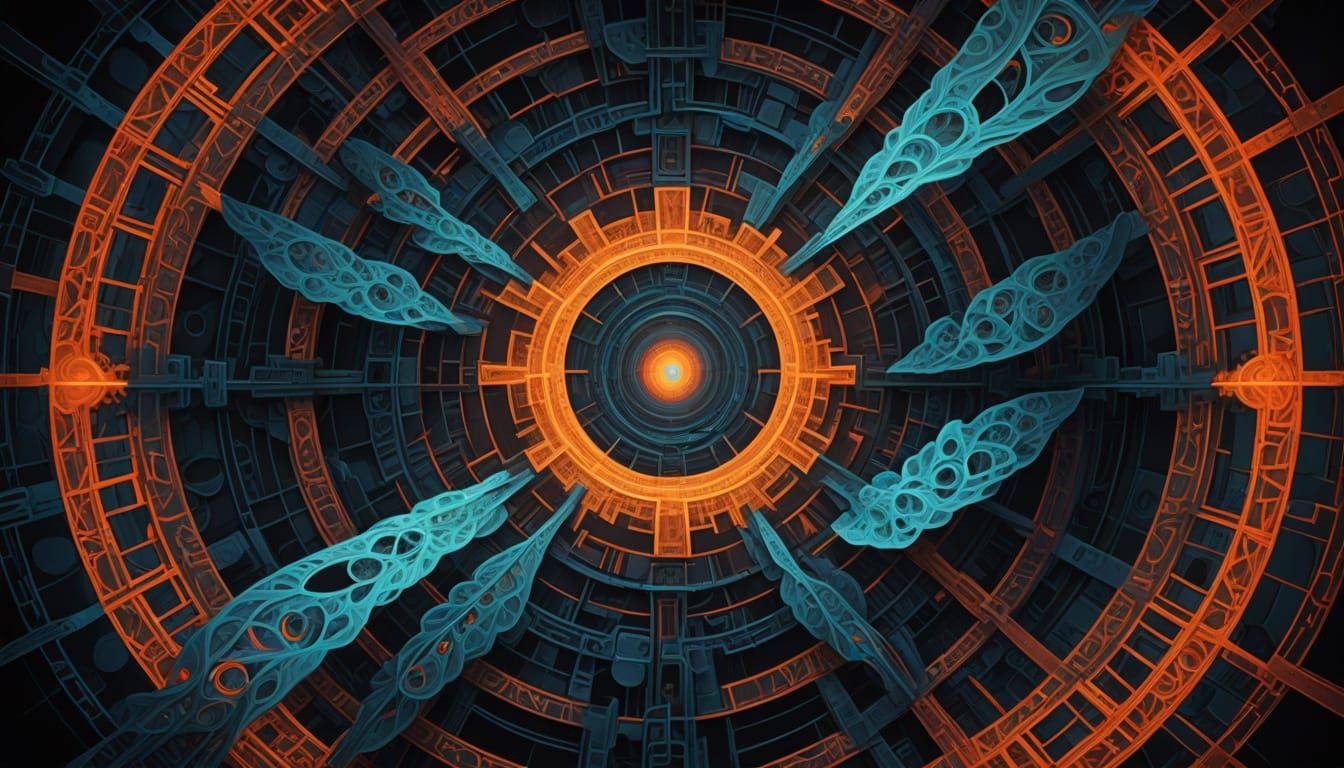 Abstract Geometric Manifold in Curved Spacetime