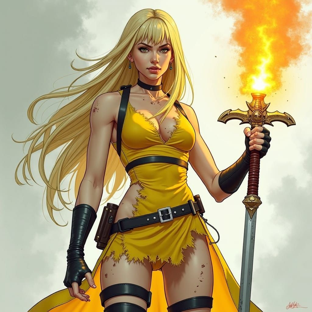 Magik in Modern Comic Art Style