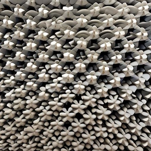 Mickey Mouse Tessellations in Hyperrealistic Style