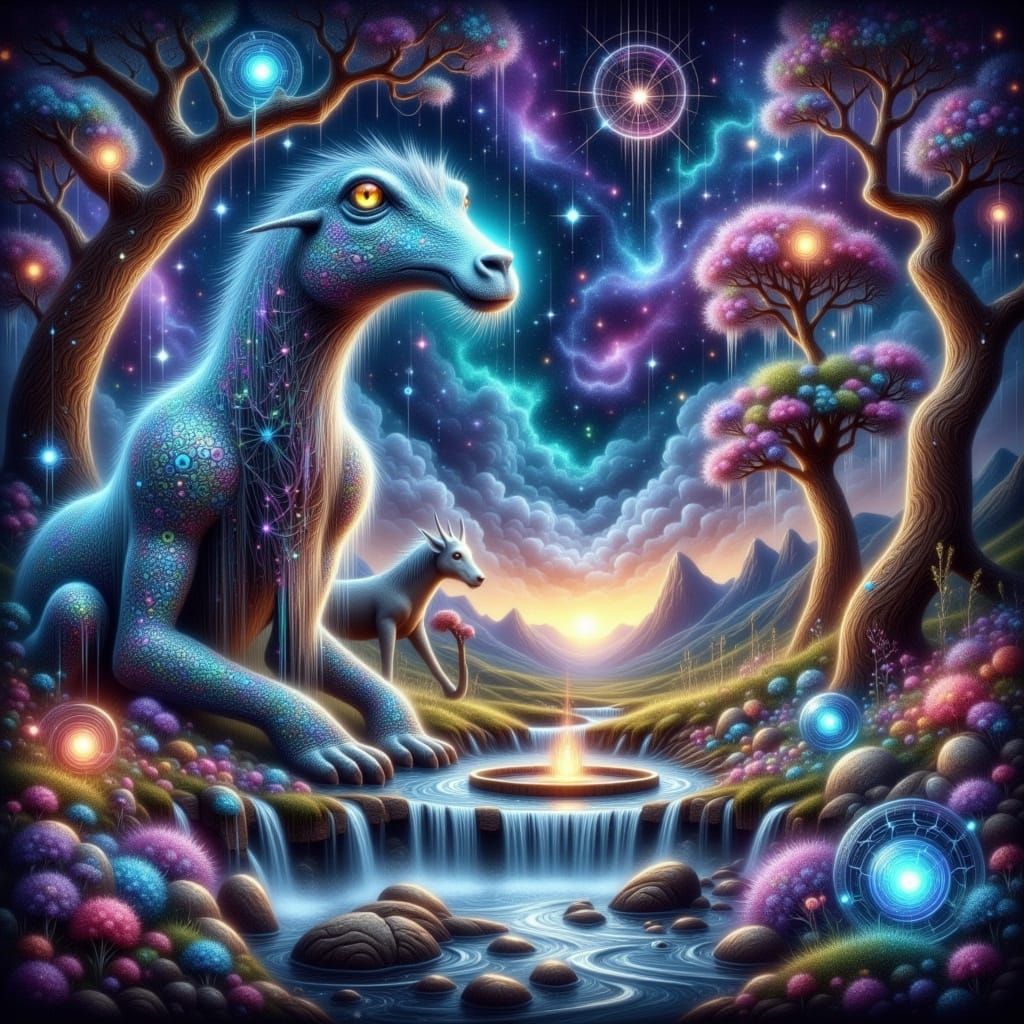 Surreal Zodiac in the Bog of Eternal Stench, Inspired by Jim...