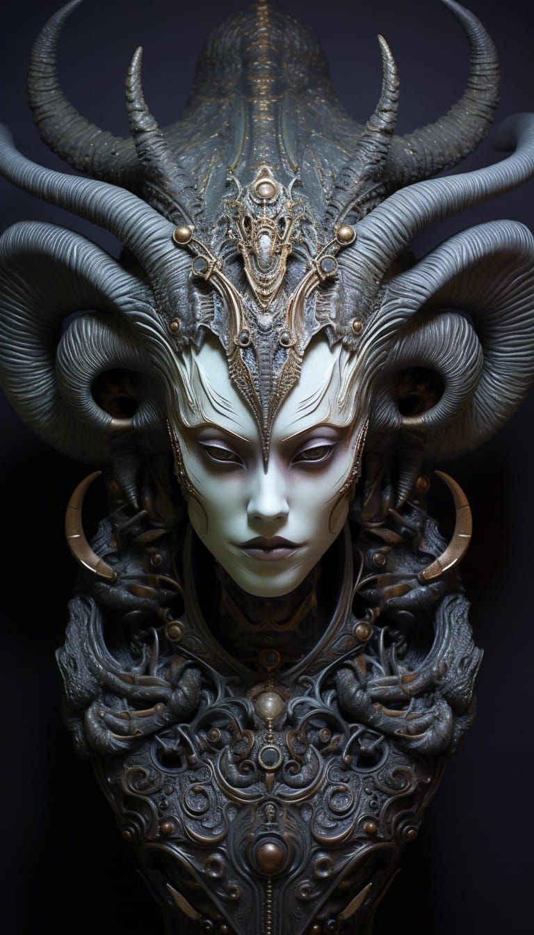 Gothic Queen with Galactic Horns