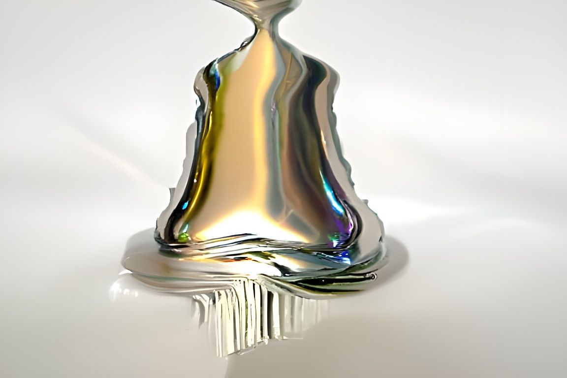 Ethereal Magnetic Singularities: Hyperrealistic Digital Art