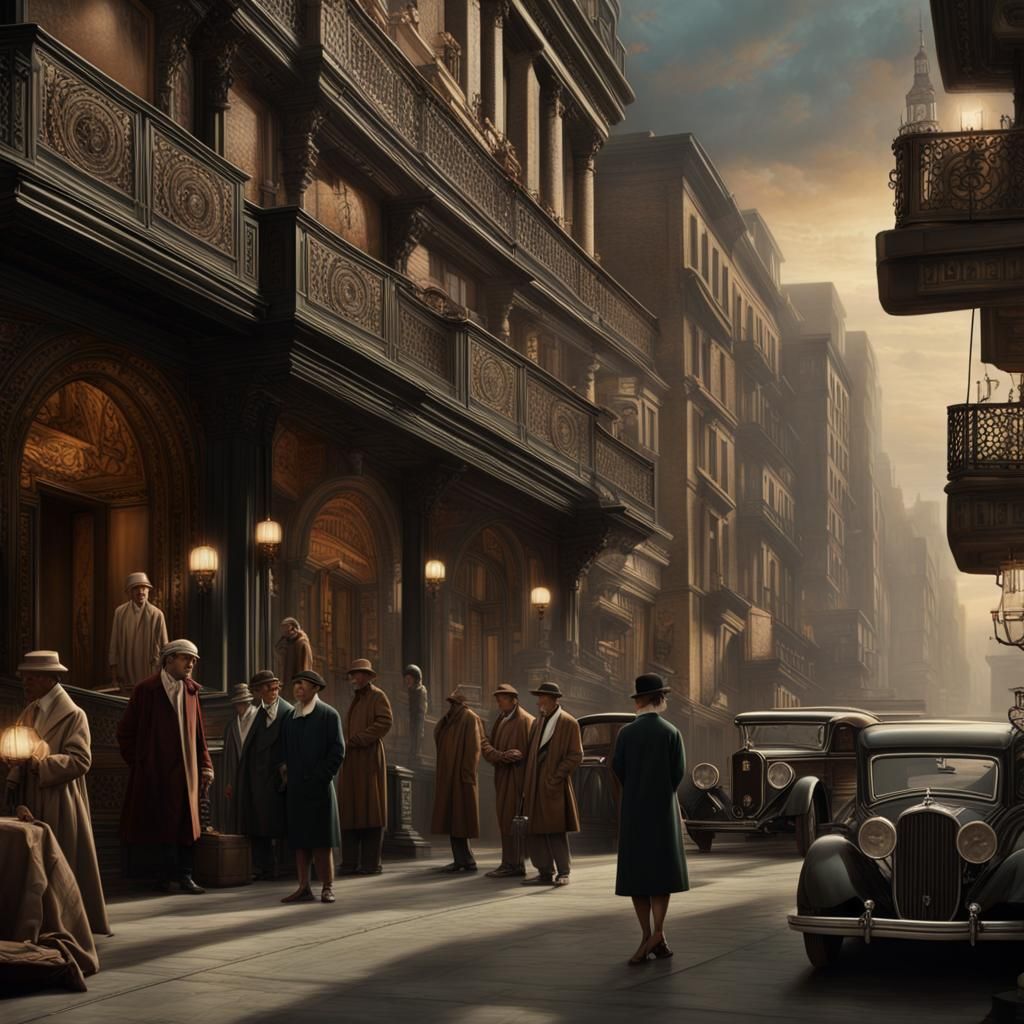 Harlem Renaissance: Epic Digital Matte Painting