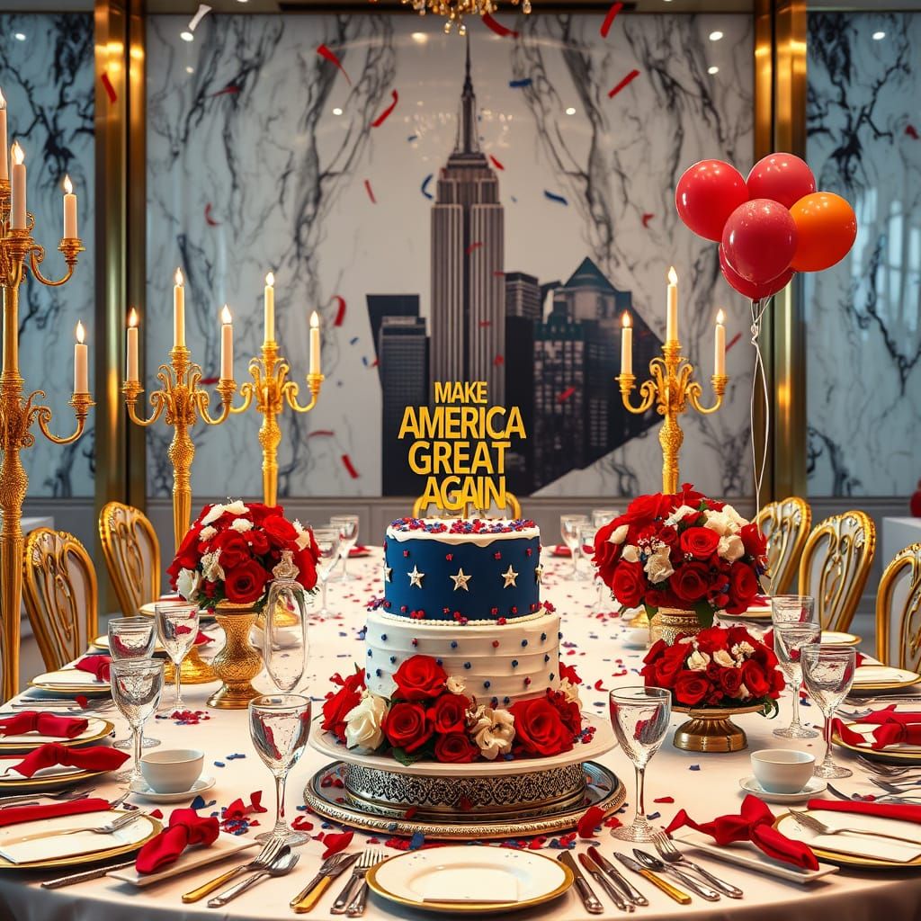 Elegant Trump Tower Gala in Luxe Style