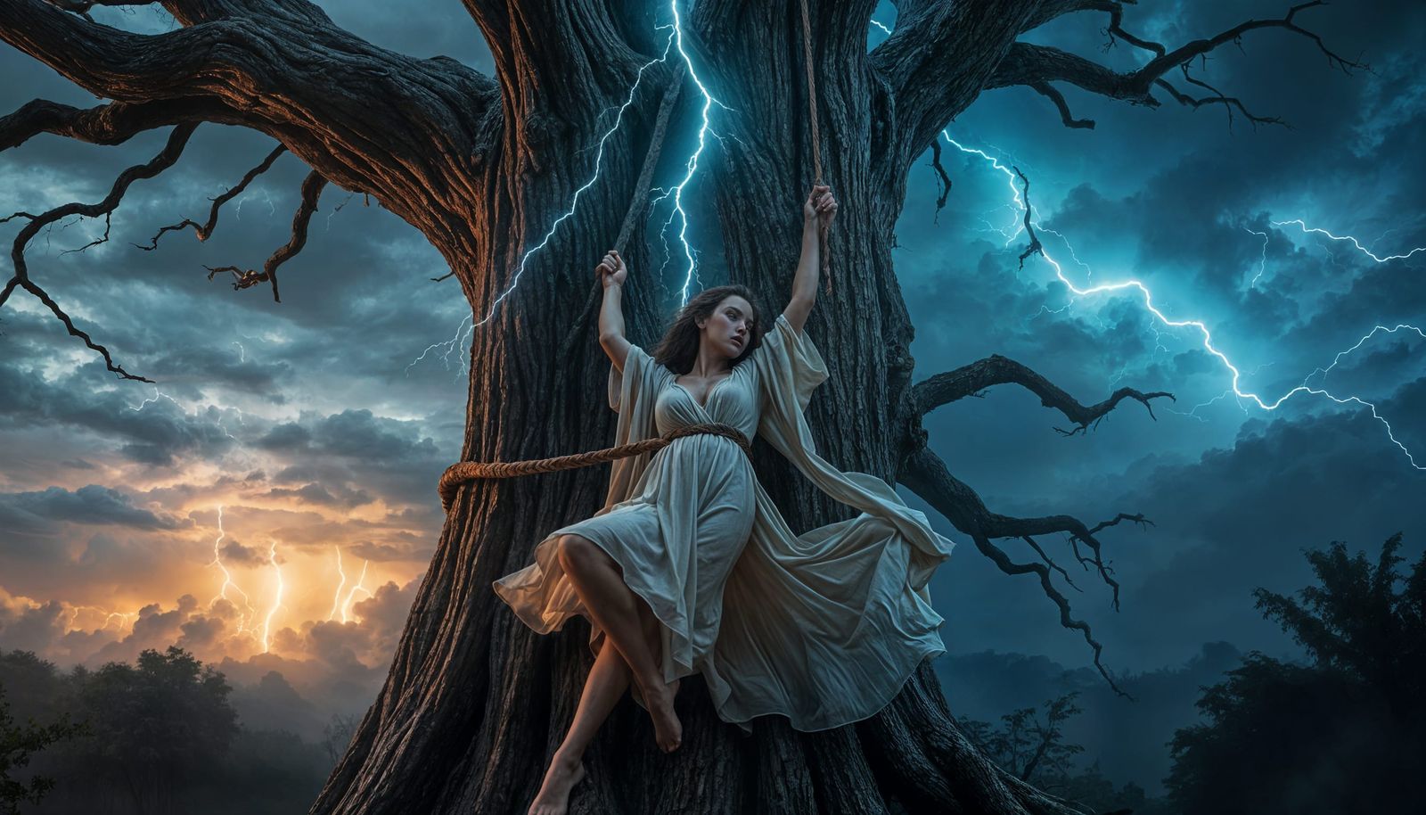 Goddess of Storms Condemned by Thunder