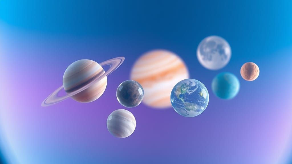 Planets as Boba in Bubble Tea