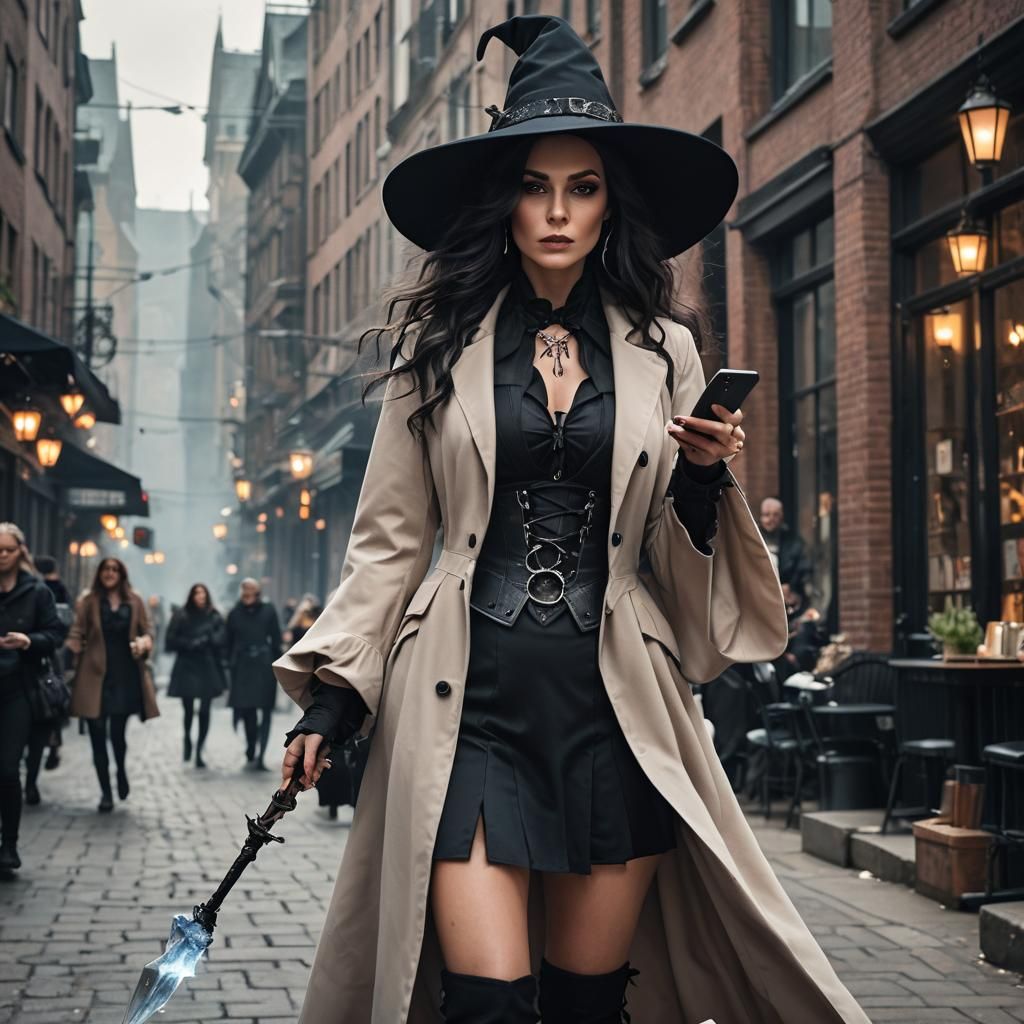 A modern witch