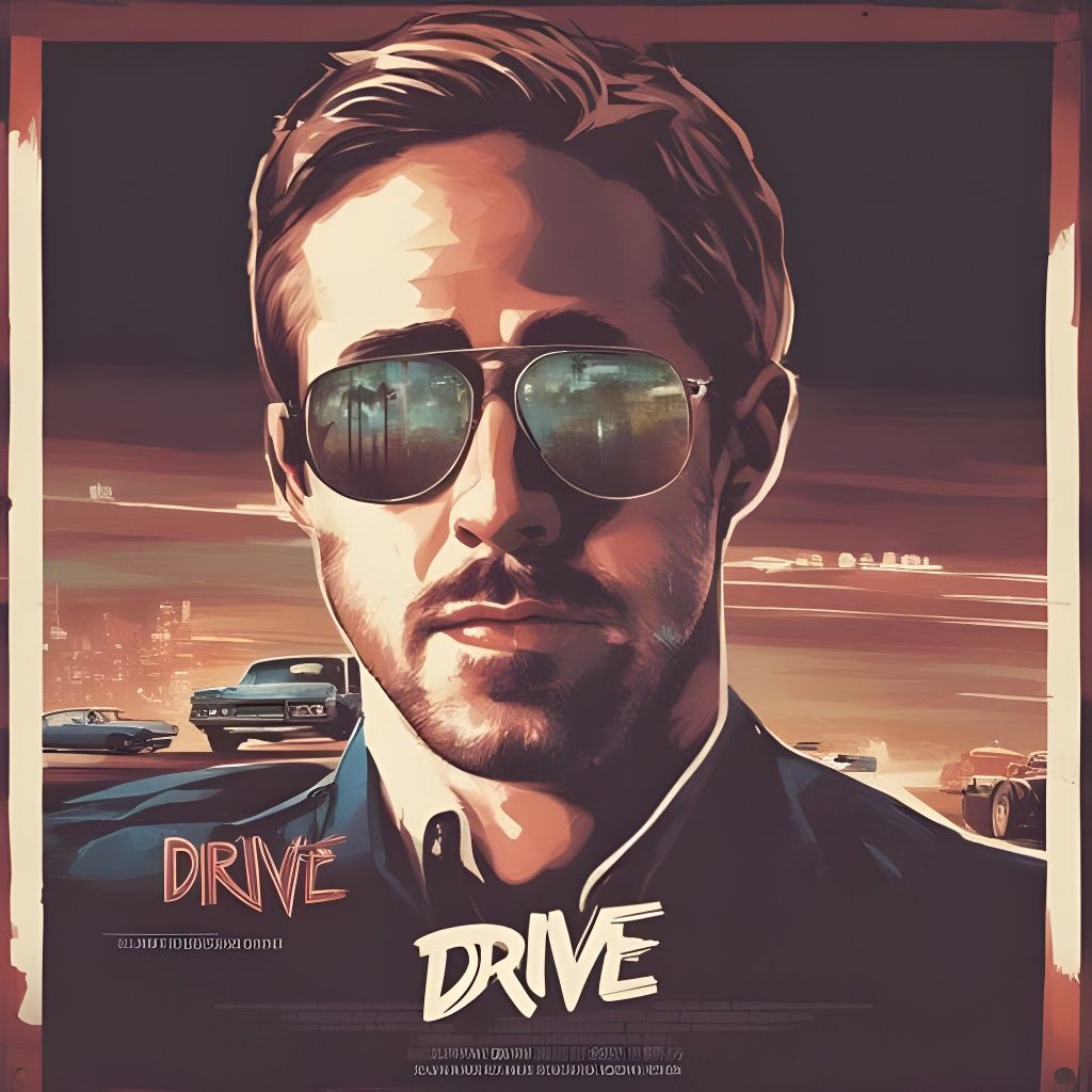 Anime Girl in Rain: Hyperrealistic Splash Art