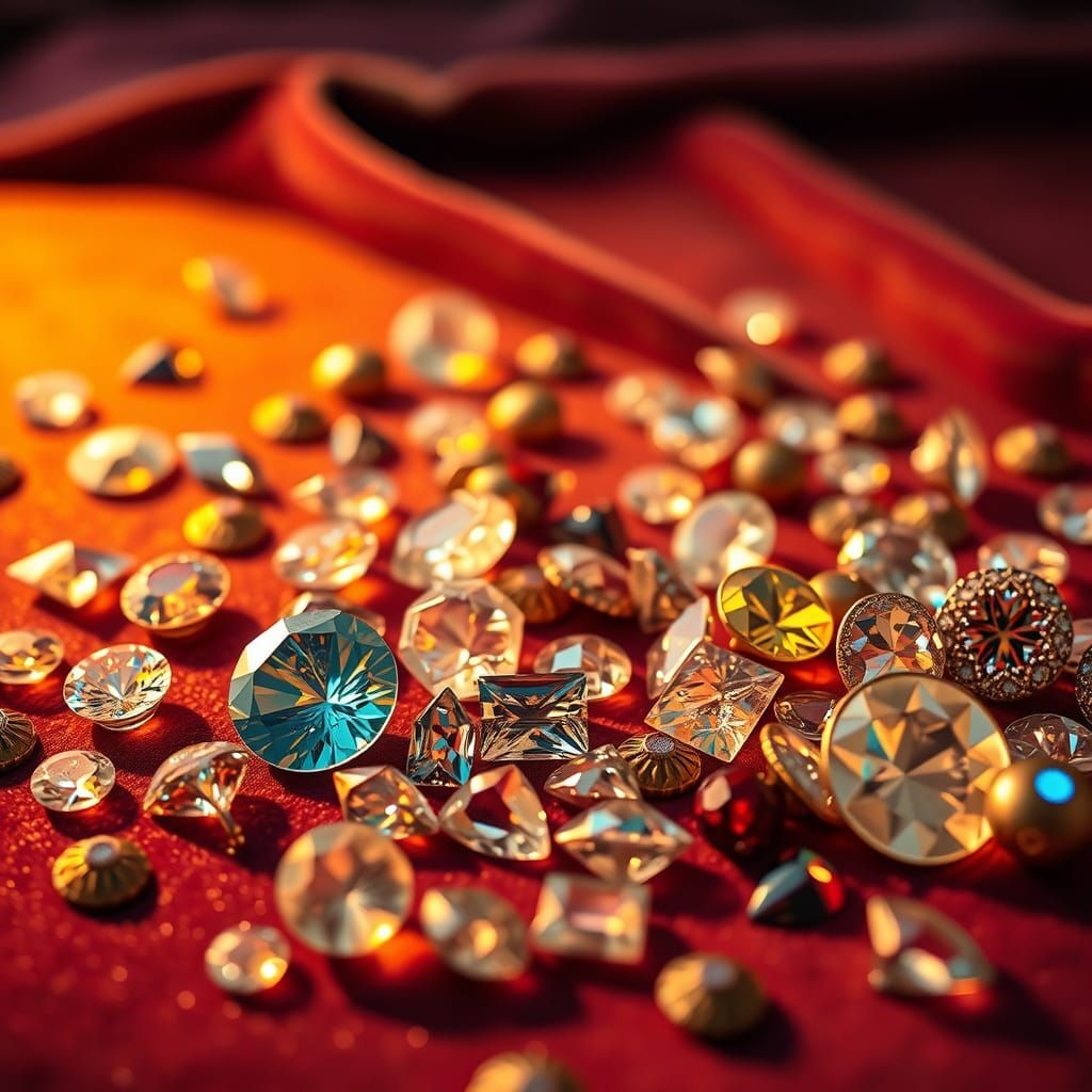 Gemstones in the Style of René Lalique