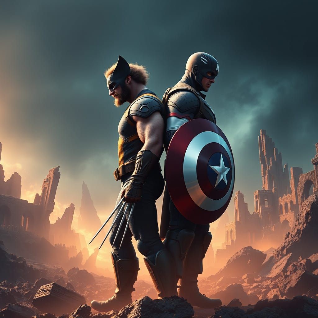 Cosmic Warriors in Ruin