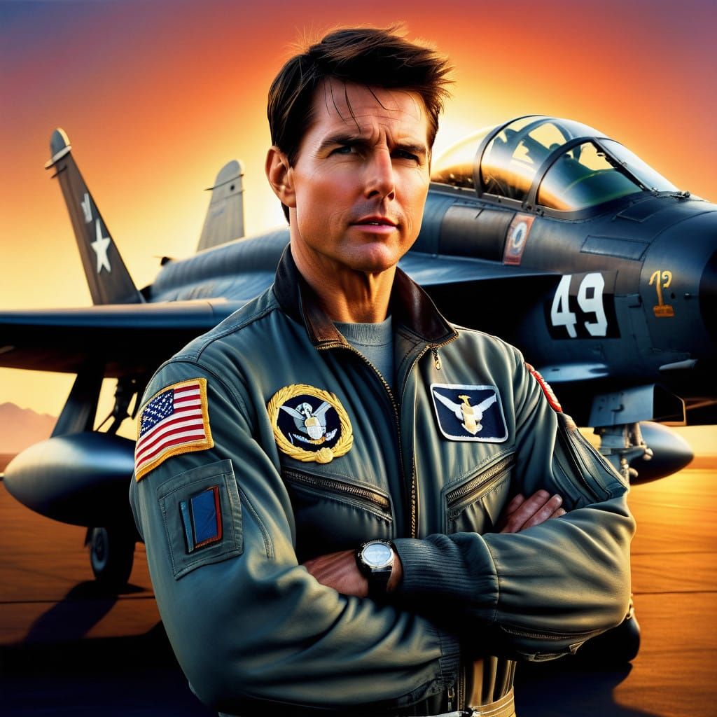 Pilot in 1960s-Style US Navy Flight Suit Stares Down Weather...