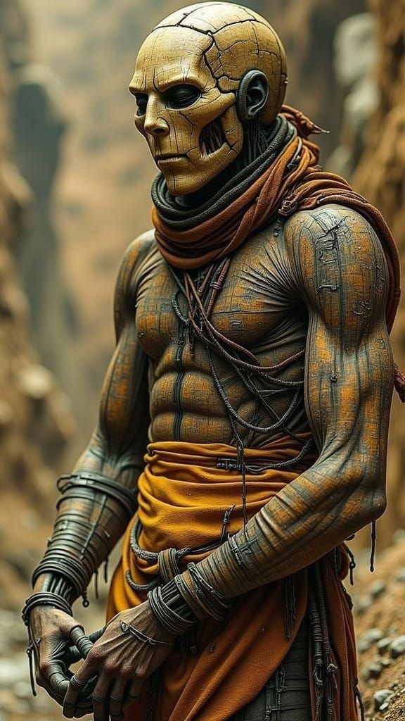 Abstract Distortions Generated by AI Image LoRA