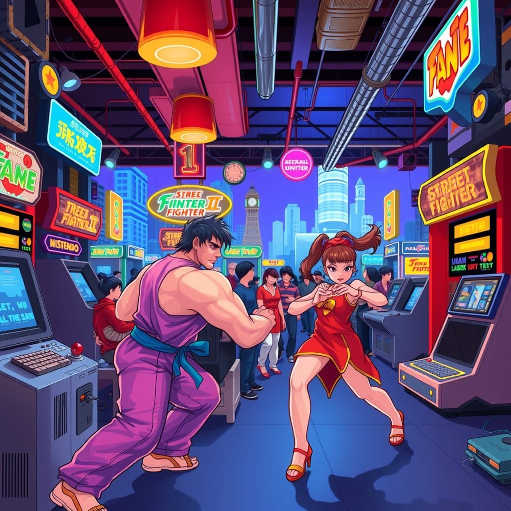 90s Arcade: Street Fighter II Tournament on NES
