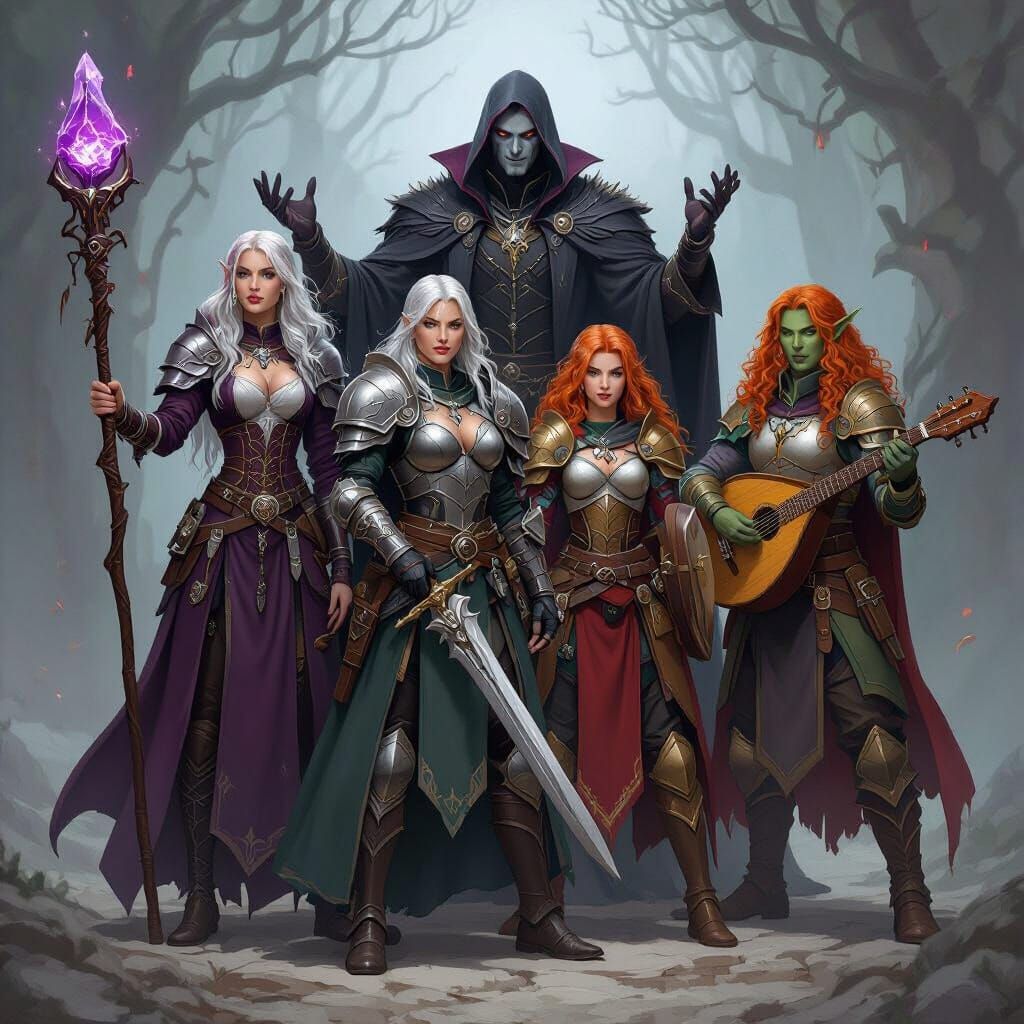 Dungeons & Dragons Party Confronts Vampire Strahd